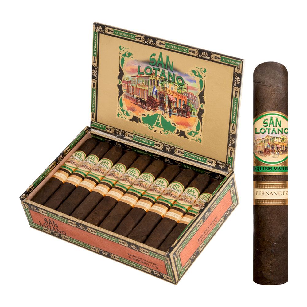San Lotano Requiem Maduro by AJ Fernandez Robusto Madur