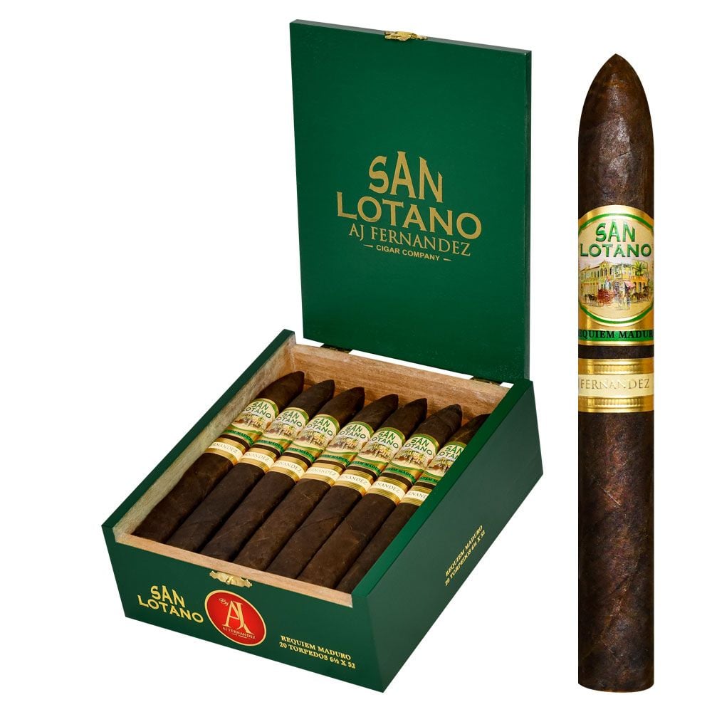 San Lotano Requiem Maduro by AJ Fernandez Torpedo Madur - Mike's
