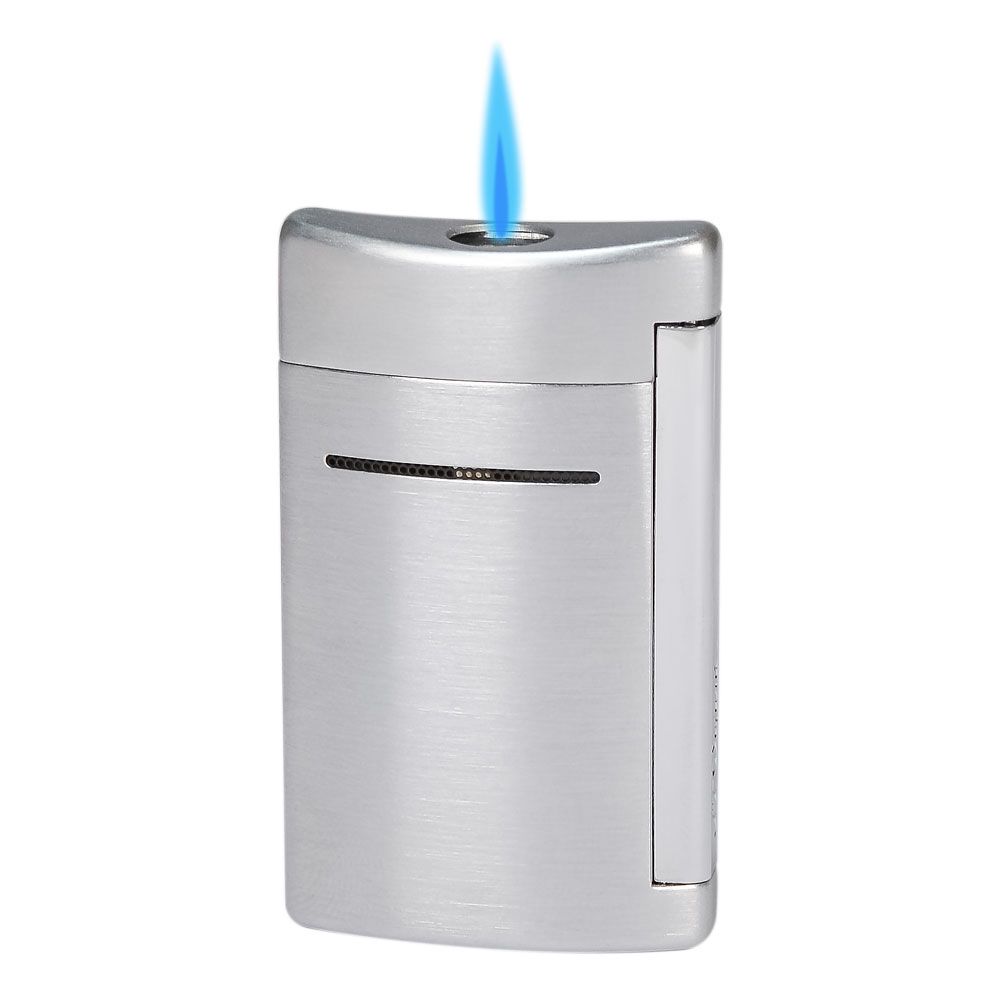 ST Dupont Max Jet ライター ベッカム サンジェルマン St Dupont Lighter Minijet Brushed Chrome - Mike's Cigar