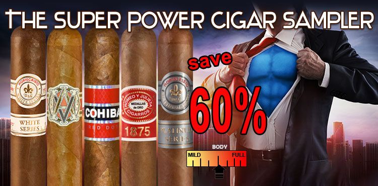 super power tobacco Super Power Cigar Sampler