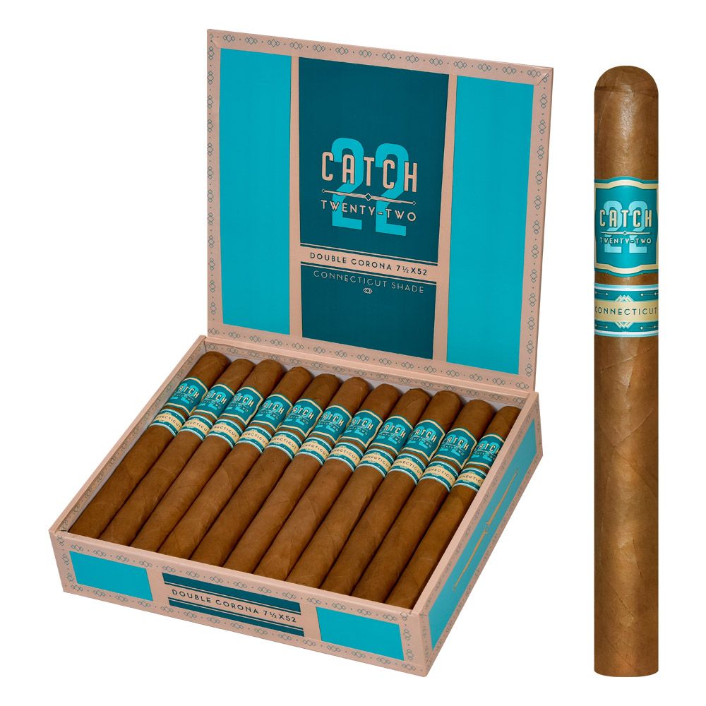 Rocky Patel Catch 22 Connecticut Double Corona Natural
