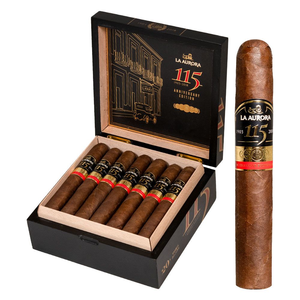 La Aurora 115th Anniversary Robusto Natural - Mike's Ci