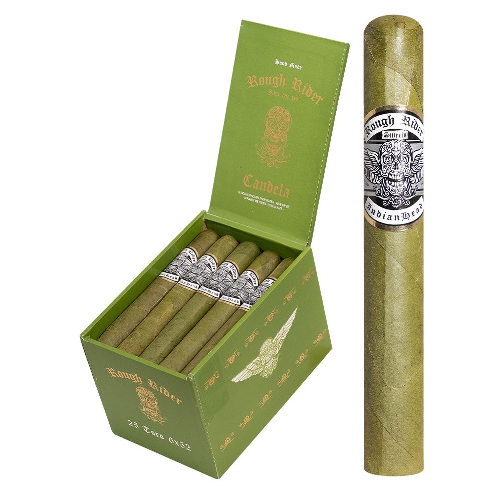 Indian Head Rough Rider Sweets Candela Robusto