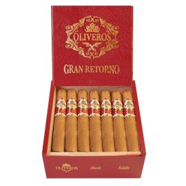 Oliveros Gran Retorno Connecticut Ragtime-robusto NATURAL box of 20