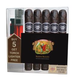 Romeo Y Julieta 1875 Reserve Maduro Robusto With Lighter box of 5