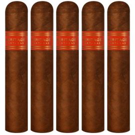 Partagas Heritage 4 1/2 x 50 - Rothschild Natural pack of 5