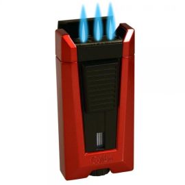 Colibri Stealth 3 Triple Torch Lighter Red each