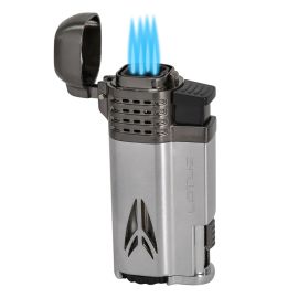 Lotus Defiant Quad Torch Lighter with Punch Chrome each