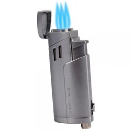 Vertigo Excalibur Triple Torch Lighter with Punch Chrome single