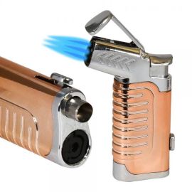 Hammer Triple Torch Lighter Copper With Punch each