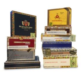 Empty Paper Cigar Boxes pack of 10