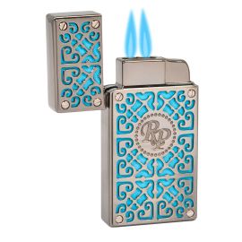 Rocky Patel Lighter Burn Double Torch Teal each