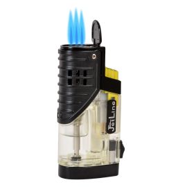 Jetline Patriot Triple Torch Lighter with Punch Yellow each