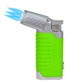 Hammer Triple Torch Lighter Green With Punch each