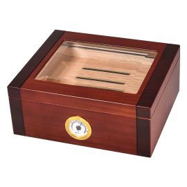 Sovereign 50 Ct. Rosewood Humidor And Ashtray Set each