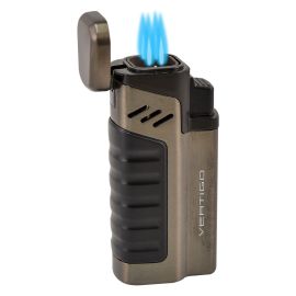 Vertigo Renegade Quad Torch Lighter with Punch Gunmetal each