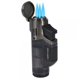 Vertigo Rocket Triple Torch Lighter Charcoal each