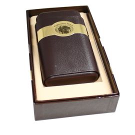 Craftsman's Bench Leather Cigar Case Robusto 60 Chocolate each
