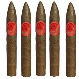 Puros Of St James Belicoso Natural pack of 5