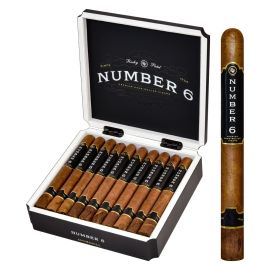 Rocky Patel Number 6 Churchill Shaggy Foot Natural box of 20