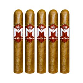 M Bourbon by Macanudo Robusto Natural pack of 5