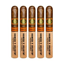 Romeo y Julieta Crafted by Plasencia Robusto Natural pack of 5