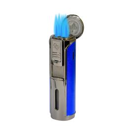 Rocky Patel Lighter Envoy 5 Torch Gunmetal and Blue each