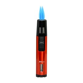 Jetline R-200 Pen Double Torch Lighter Red each