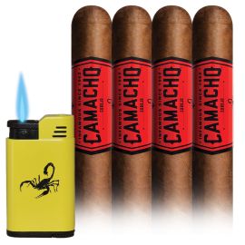 Camacho Corojo Toro Pack plus Lighter (special) each