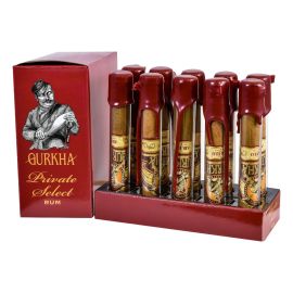 Gurkha Private Select Ron Abuelo Anejo Corona Natural box of 10