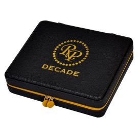 Rocky Patel Decade Travel Case with Cigars Natural box of 10