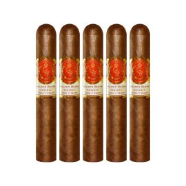 D'Crossier Golden Blend Aged 7 Year Reserva Taino – Robusto Natural pack of 5