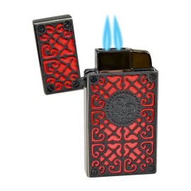 Rocky Patel Lighter Burn Double Torch Red with Black each