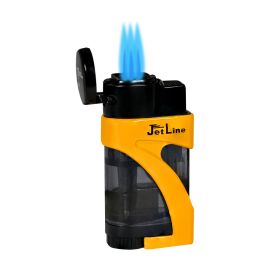Jetline Phantom Triple Torch Lighter Yellow each
