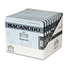 Macanudo Inspirado White Cigarillos Ascot Natural unit of 100