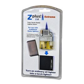 Z-Plus 2.0 Extreme Double Torch Flame Lighter Insert each