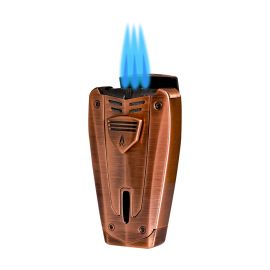 Lotus Fusion Triple Torch Lighter with Punch Copper each
