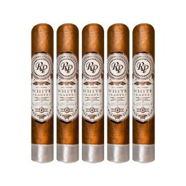 Rocky Patel White Label Robusto Natural pack of 5