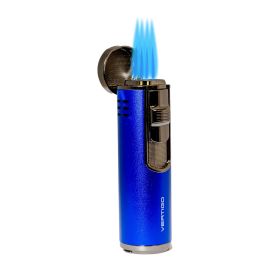 Vertigo Eloquence Quad Torch Lighter Blue each
