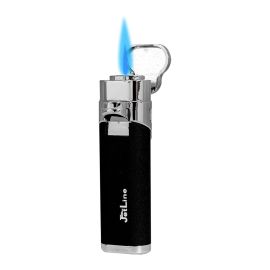 Jetline Gonza Single Torch Lighter with Punch Chrome each