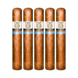 Alec Bradley Project 40 07 70 – Double Gordo Natural pack of 5