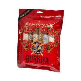Gurkha Toro Sampler Fresh Pack Red Edition Natural bag of 6