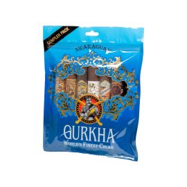 Gurkha Nicaraguan Fresh Pack Toro Sampler Blue Edition Natural bag of 6