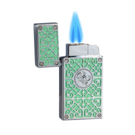 Rocky Patel Lighter Burn Double Torch Bright Green each