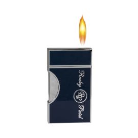 Rocky Patel Lighter Crest Flat Flame Navy Blue and Chrome each