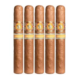 El Rey Del Mundo Shade Grown Robusto Natural pack of 5