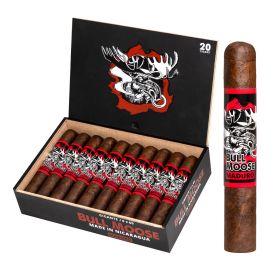 Chillin Moose Bull Moose Maduro Gigante box of 20