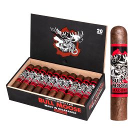 Chillin Moose Bull Moose Maduro Robusto Gordo box of 20