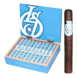 Los Statos Deluxe Maduro Toro box of 20