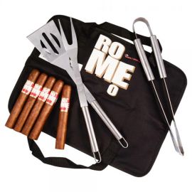 Romeo By Romeo Y Julieta Toro Barbeque Gift Set with cigars box of 5